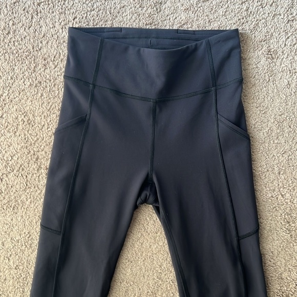 Lululemon Invigorate High-Rise Tight 25" Black Pockets - Picture 7 of 12